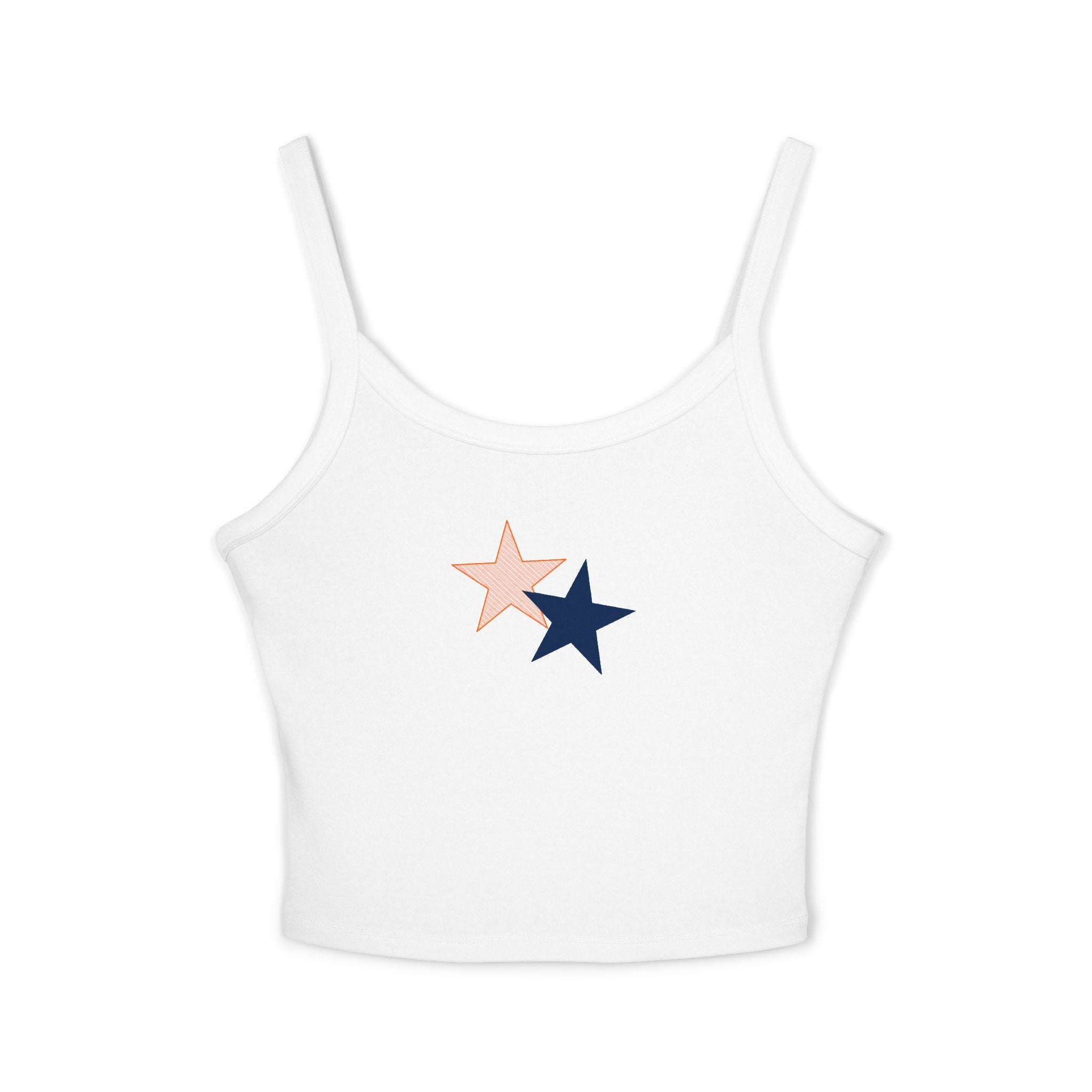 Auburn Striped Star Tank