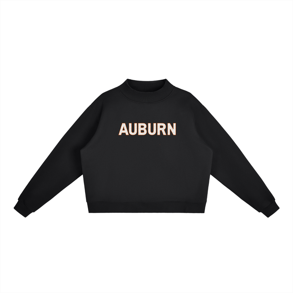 Camo Mock Neck