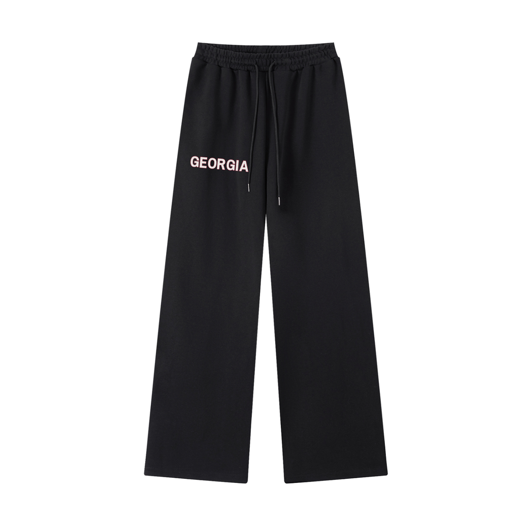 Camo Straight-Leg Sweatpants