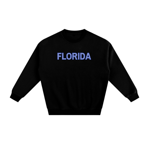 Blue Gingham Crewneck