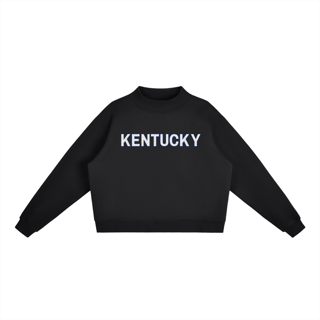 Camo Mock Neck