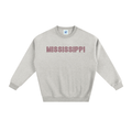 Maroon Gingham Crewneck